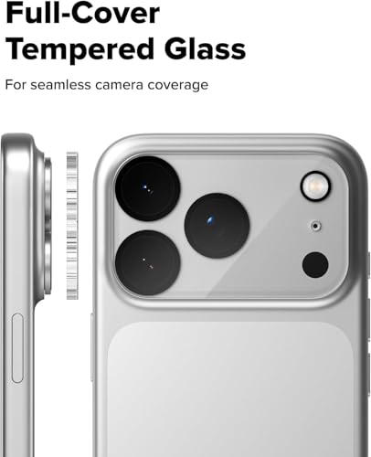 Image of Supershieldz X Koala Bear NeoGuard Camera Lens Protector Tempered Glass For iPhone 17 Pro Max with Installation Kit | Edge to Edge Coverage | Transparent | Pack of 2