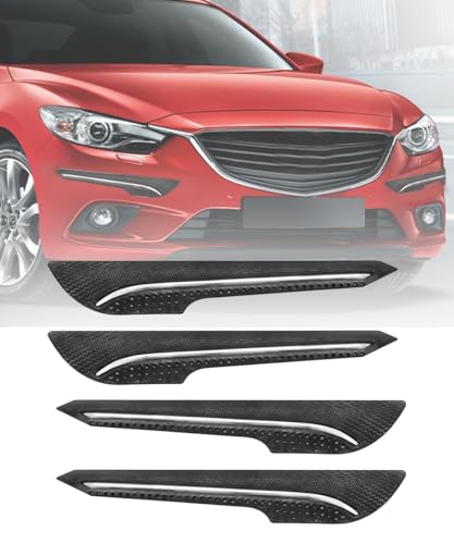 Car Bumper Protector Guard for Tata Punch| Rear & Front Scratch Protection Strip | Rubber Shock Absorber Guard | Anti-Collision Car Bumper Protector 4Pcs (Black)