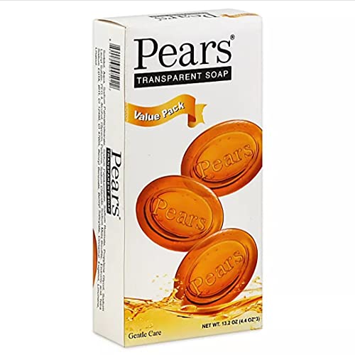 Lot of 12 Pears Bar Soap Bath All Natural Original Glycerine Transparent 3.5 Oz