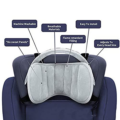 Almohada algodón 45 cm soporte infantil ajustable miniatura 4