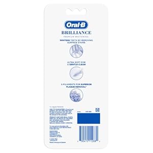 Oral-B 3D White Brilliance toothbrushes, 4 Count Toothbrush Extra Soft, Tough on Plaque, Gentle on Gums, whitening Tooth Brush — photo 6 of 6