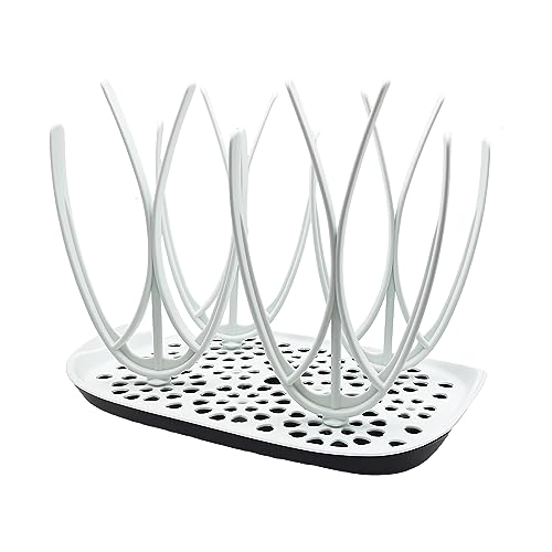 Image of DIJIAMEIYA Baby Bottle Drying Rack,Easy to Disassemble Drying Rack,Lightweight and Large Capacity,for Bottles,Teats,Cups,Pump Parts and Accessories,Suitable for Baby Travel,Indoor Kitchen,Living Room