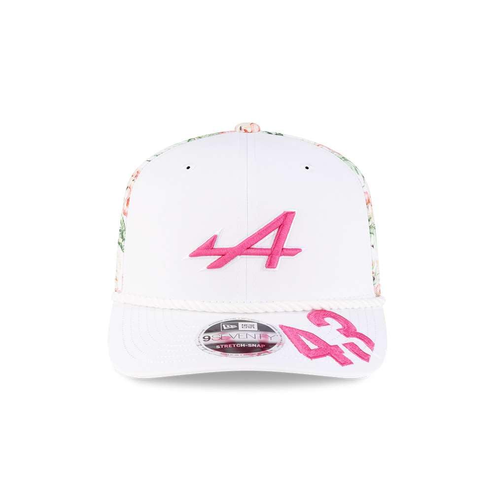 New Era Gorra 9Seventy XX Miami AlpineEra Mujer/Hombre - Curved Brim Cap de Beisbol Snapback, con Visera Verano/Invierno Primavera Verano Otoño Invierno