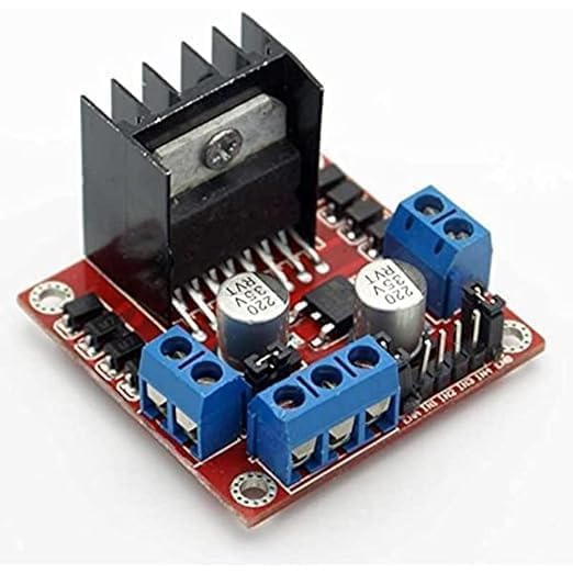 L298N 2A Based Motor Driver Controller Board Module For DC & Stepper Motors-LED Indicator-image-44