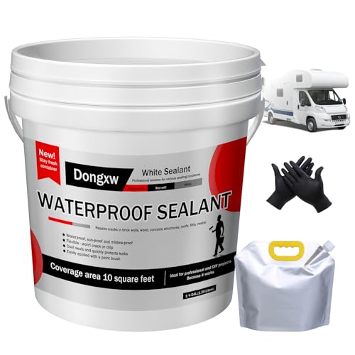 Dongxw RV Roof Sealant 1/4 Gallon
