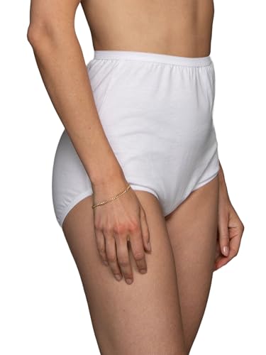 Image of Vanity Fair Women's High Waisted Underwear, Full Coverage Ladies Panties, Perfectly Yours Briefs
