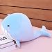 Oujppc Simpatico Peluche A Forma di Balena, Cuscino per Abbracci Bambola Paffuta, Morbido Cuscino per Divano per Ufficio, Adatto per Adulti E Bambini, 65 Cm