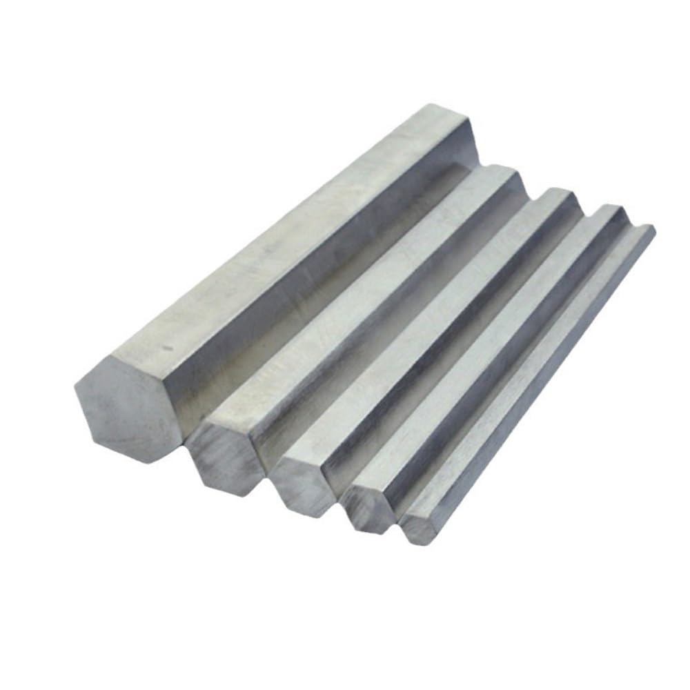 Liniowy metryczny sześciokątny wał prętowy 200 mm 300 mm 500 mm, pręt sześciokątny ze stali nierdzewnej 304 od 4 mm do 25 mm do pojemników ciśnieniowych 1 szt. (300 mm x 15 mm)