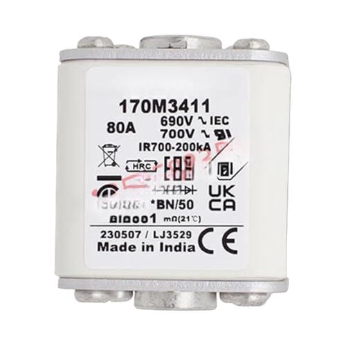 Fusible 170M3410 de type aR protection semi-conducteur puissance