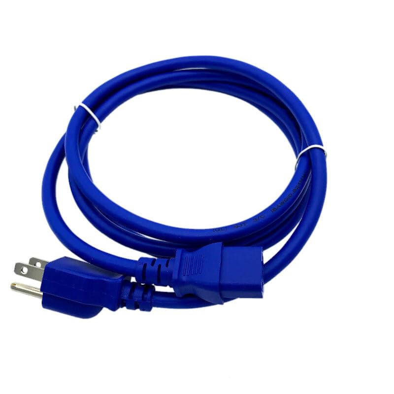 6' for Blue Power Cord for Edison Professional M2000 Loud Speaker PA System