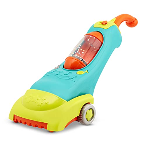 Battat-62243444393-Clean-n-Sing-Cleaner-for-Toddlers-Kids--Lights-Sounds-Play-Musical-Vacuum-Toy-with-2-Songs--2-Years-Blue-Yellow