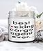 Funny Cargo Agent Candle B3st F-cking Cargo Agent Ever 9oz Vanilla Scented Candles Soy Wax
