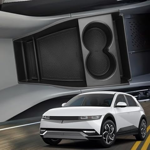 YEE PIN for 2024 2025 Ioniq5 Lower Console Organizer for 2024 Hyundai Ioniq 5 Accessories for 2024 Hyundai Ioniq 5 Storage Box Ioniq 5 Organizer Ioniq 5 Tray Ioniq 5 Console Organizer Ioniq5 2025-2022 Cover