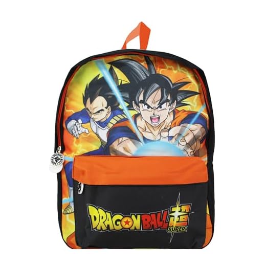 Dragon Ball Z Mochila, Diseño Goku Gohan y Super Saiyan Mochila Escolar, Mochila Juvenil, Mochila de Viaje, Regalo Niños y Adolescentes