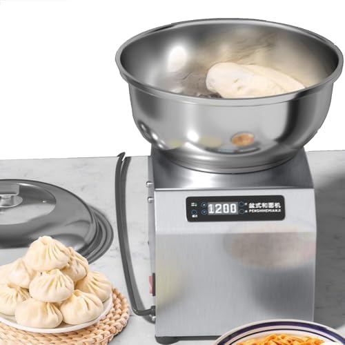 Heavy Duty Electric Dough Mixer - Spiral Kneader for Bakery, Pizza, Bread & Restaurant Use - Professional Quality Dough Maker for Home & Commercial Kitchens