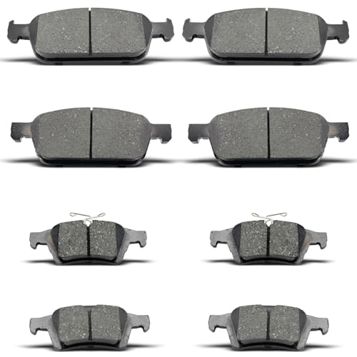 evkingauto 8Pcs Front Rear Brake Pads Set Fit For Ford For Escape 2013-2016, For Ford For Transit Connect 2014-2019 by evkingauto - Used condition - US$26.82
