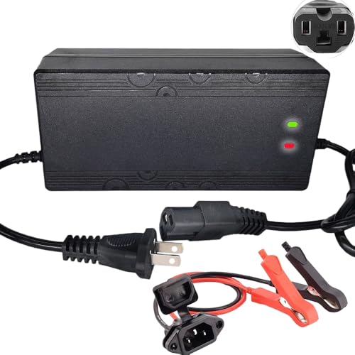 72V/87.6V 5A LiFePO4 Battery Charger for 72V(76.8V 24Strings) Lithium Iron Phosphate Battery Smart Lithium Battery Charger