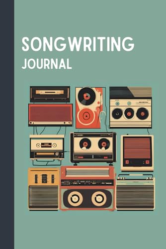 Songwriting Journal - with 21 MORE Writing Prompts included: Songwriters notebook for journalling, sense writing or song lyrics image 2