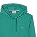 Lacoste Men's Hooded Cotton Jersey T-Shirt, Spruce, Large