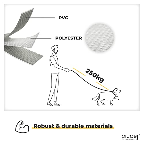 PiuPet® Tow Leash for Dogs 5m I 10m I 20m I Water Repellent I Dog Training Leads for Large Dogs I Training Dog Lead - Image 2
