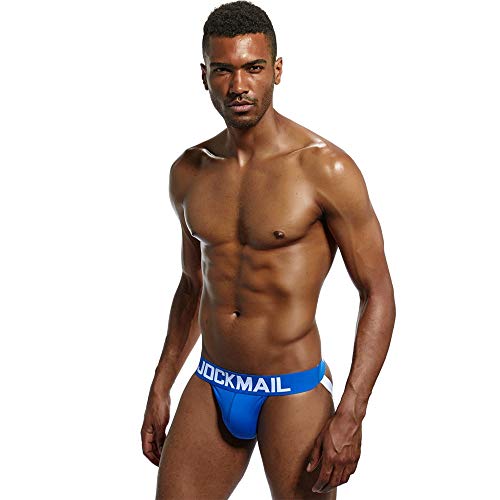 JOCKMAIL Cotton Men Underwear Menr Jockstrap Men Thong Underwear