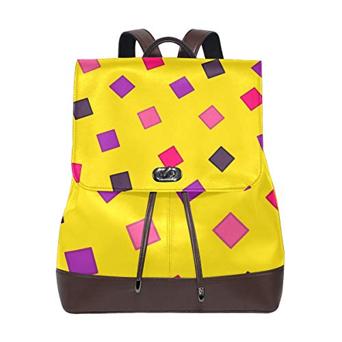 zaino senza cuciture giallo