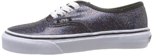 Image of Vans Boy's Sneakers, Black(Iridescent Glitter Black), UK 2