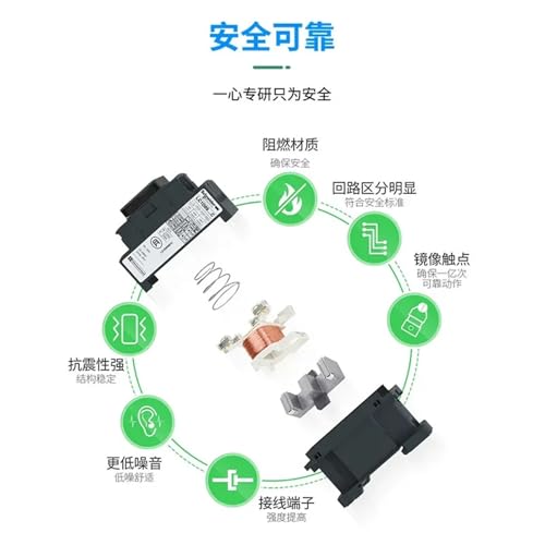 Contacteur AC LC1D12 pour rénovation ascenseur triphasé 380V - 6