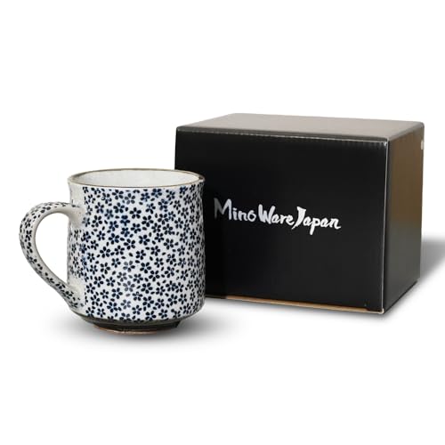 Taza pequeña de cerámica Sometsuke Mino Ware miniatura 2