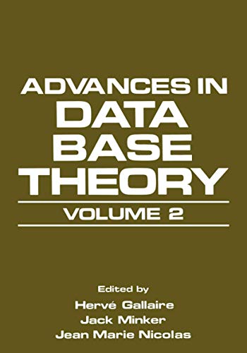 Advances in Data Base Theory: Volume 2 view 2