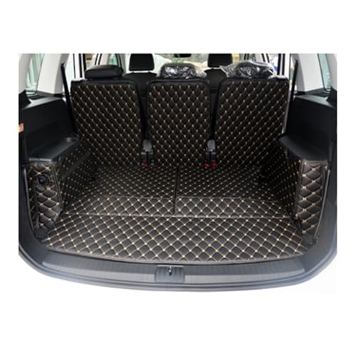 Tapis coffre voiture imperméable et robuste pour 7 sièges