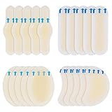 Firtink 20 Stück Blasenpflaster Hydrokolloid Pflaster Gel Selbstklebend Pflaster für Finger, Zehen, Vorfuß und Ferse. 100% wasserdicht