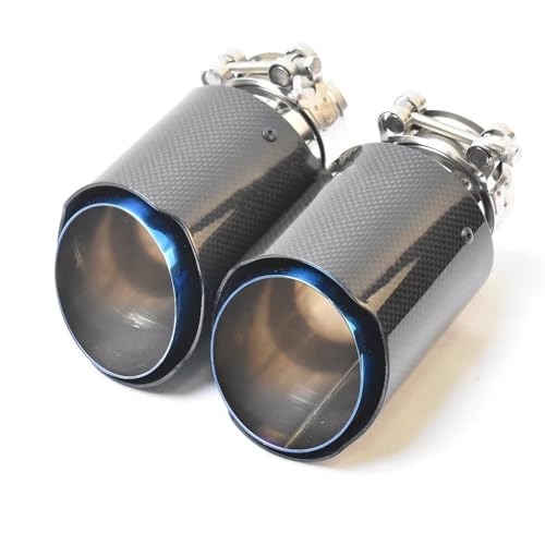 Embout d'échappement carbone pour remplacer une sortie rouillée 54mm - 2