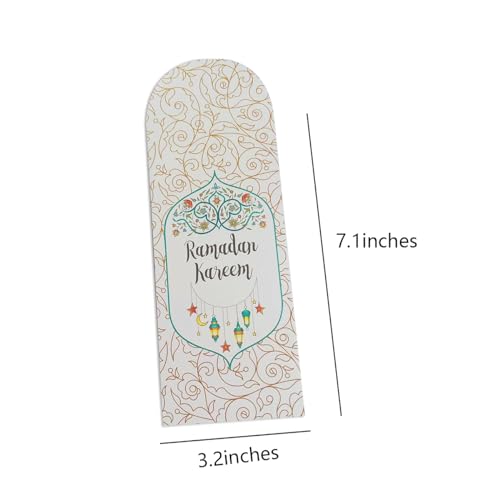 Envelopes de dinheiro Ramadan Kareem, envelopes Eid Mubarak para dinheiro, envelope Ramadan Latern p