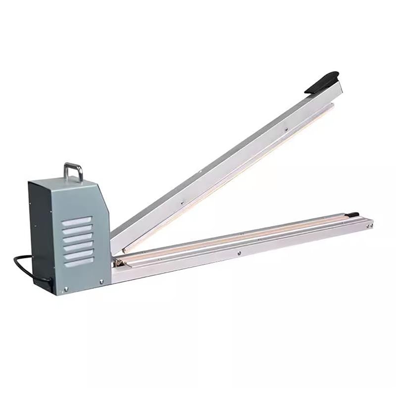 macchina di sigillamento a caldo del sigillatore di impulso di 600mm per i sacchetti di plastica & del foglio di alluminio, temperatura regolabile