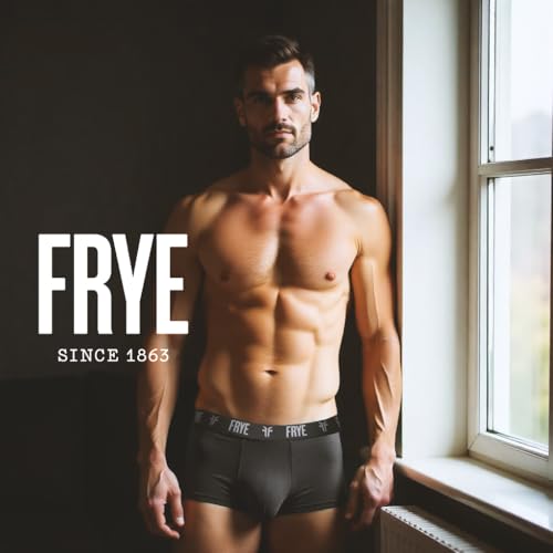 Frye Mens Boxer Briefs 4-Pack, Spandex-Cotton Boxer Briefs with Logo Waistband, Mens Underwear Cotton Stretch2