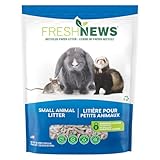 Fresh News Recycled Paper Small Animal Litter Bedding, 20 Liters