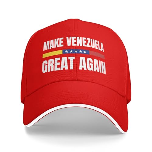 KWQDOZF Gorra de béisbol Make Venezuela Great Again
