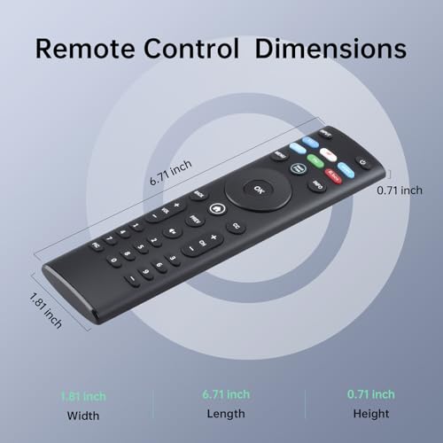 Image of Luyeper Replacement Control for All Vizio Smart TV Remote - No Setup | XRT140 Remote for Vizio E V M D P PX Series, HD, Full HD, 4K, Quantum, Quantum Pro Smart TV