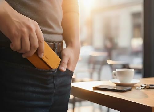Étui compatible avec IQOS Iluma e-smoQ anti-rayures orange