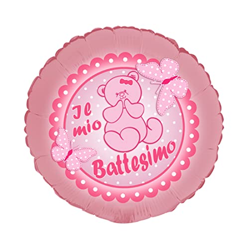 PALLONE Palloncino foil mylar il mio BATTESIMO con...