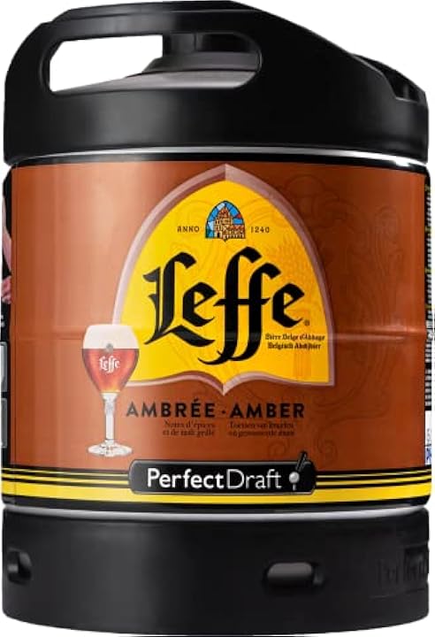 Fusto birra leffe ambree perfect draft l birre 6 ml F-6L-LEFFE-AMBREE