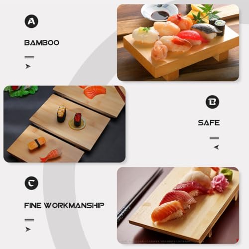 Plato sushi estilo japonés mediano en color khaki miniatura 3