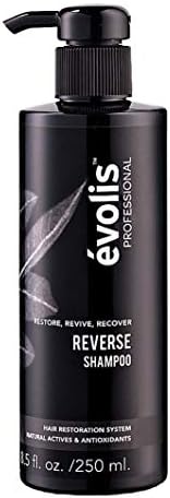 évolis REVERSE Shampoo - Hair Growth Shampoo - Keratin Shampoo Sulfate Free - Natural Hair Growth Shampoo with Keratin and Wheat Protein - Hair Growth Treatment (8.5 fl oz)