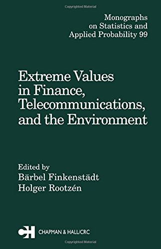 Extreme Values in Finance, Telecommunications, and the Environment