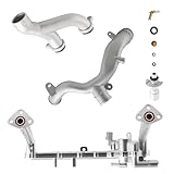 maXpeedingrods Engine Cooling System Replace Kit for Jaguar F-Pace F-Type XE XF XJ, for Land Rover Discovery LR4 Range Rover Velar AJ814006 LR109401 LR041788 Metal Coolant Water Pipe System Kit
