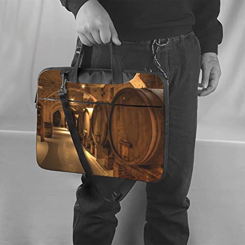 Maletín para portátil con diseño Wine Cellar In Tuscany miniatura 2