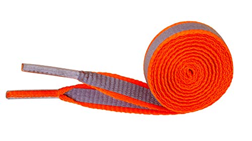WOWGADGET Reflectante - Cordones NEON que brillan en la oscuridad para niños, adultos y personas mayores - Accesorios para zapatos a prueba de roturas - 1 par - 120cm Cover