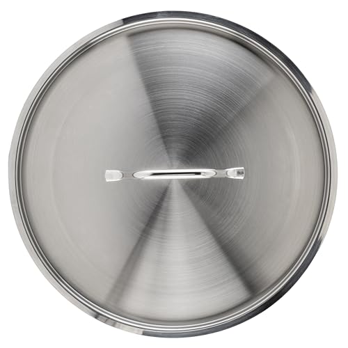 Winco Cover for SST, 24 Quart, Stainless Steel
