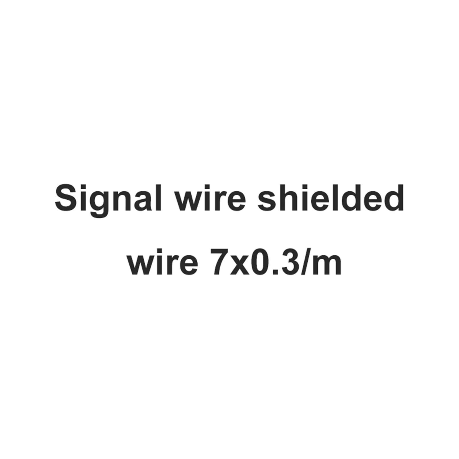 Cavo schermato in filo di rame multipolare a 2-5 nuclei in PVC da 1 metro for più tipi(Signal line 6x0.3)